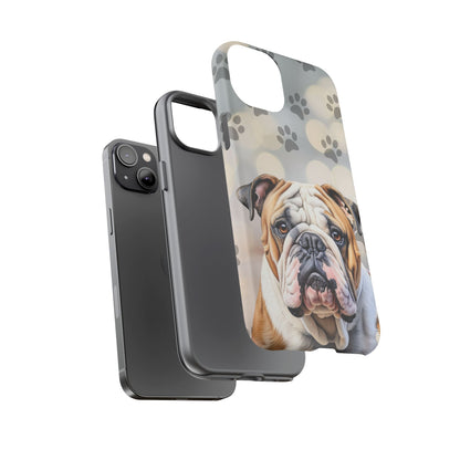 Bull Dog Phone Case by Tough Cases (Apple iPhone, Samsung Galaxy, and Google Pixel)