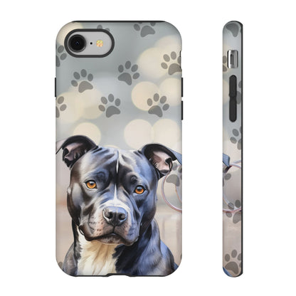Staffordshire Bull Terrier by Tough Cases (Apple iPhone, Samsung Galaxy, and Google Pixel)