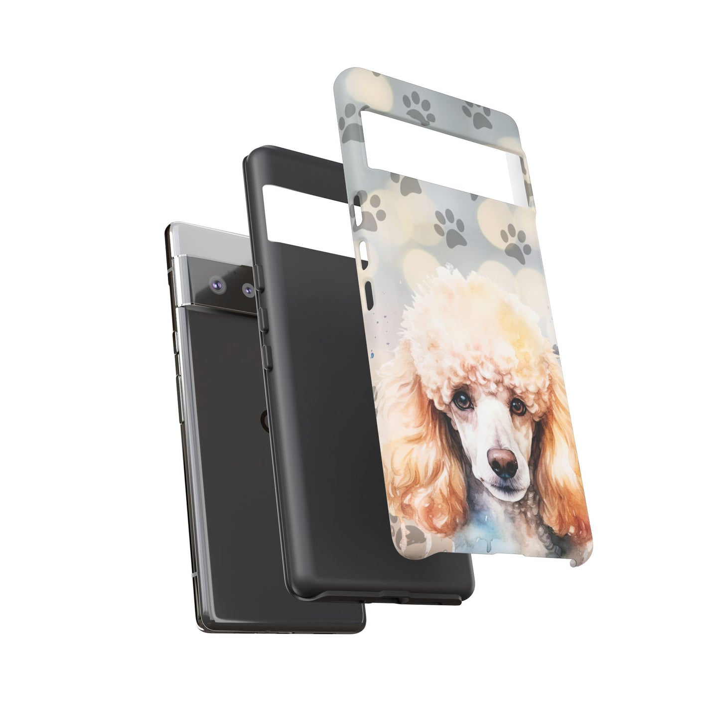 Poodle Phone Case by Tough Cases (Apple iPhone, Samsung Galaxy, and Google Pixel )