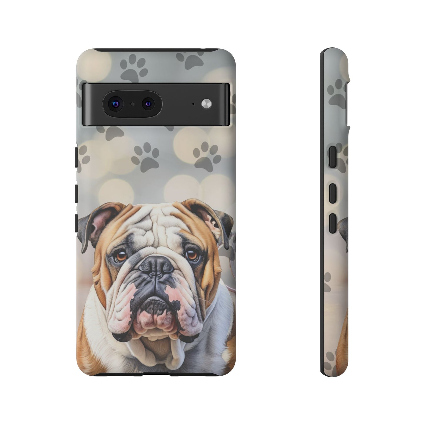 Bull Dog Phone Case by Tough Cases (Apple iPhone, Samsung Galaxy, and Google Pixel)