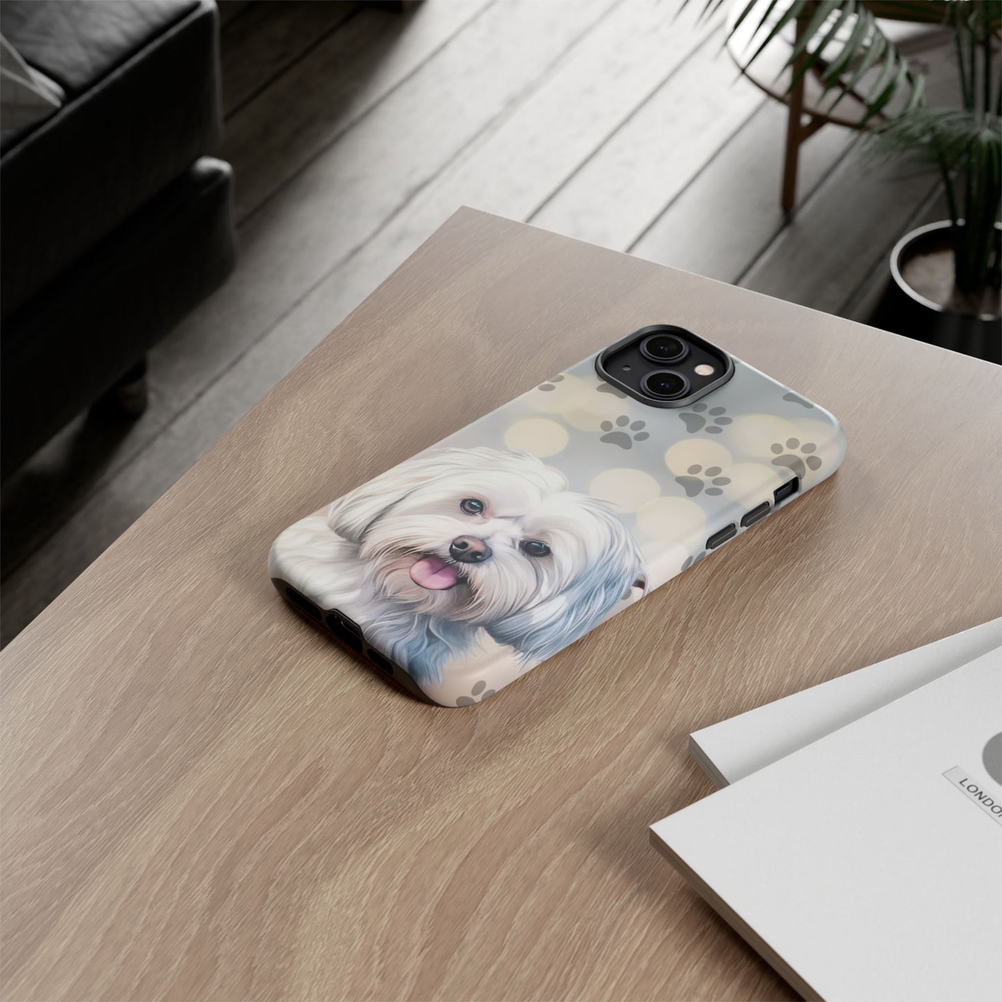Maltese Phone Case by Tough Cases (Apple iPhone, Samsung Galaxy, and Google Pixel)