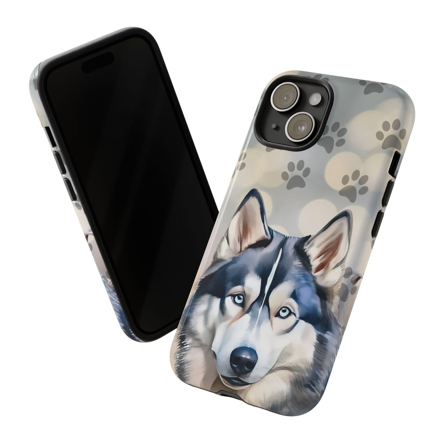 Siberian Husky Phone Cases by Tough Cases (Apple iPhone, Samsung Galaxy, and Google Pixel)