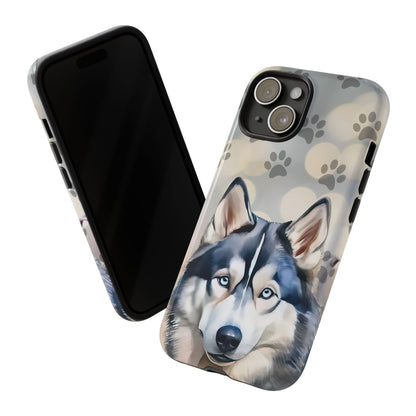 Siberian Husky Phone Cases by Tough Cases (Apple iPhone, Samsung Galaxy, and Google Pixel)