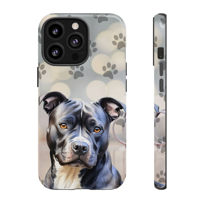 Staffordshire Bull Terrier by Tough Cases (Apple iPhone, Samsung Galaxy, and Google Pixel)