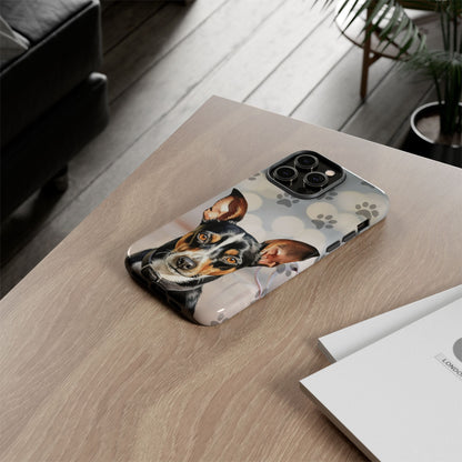 Rat Terrier by Tough Cases a (Apple iPhone, Samsung Galaxy, and Google Pixel)