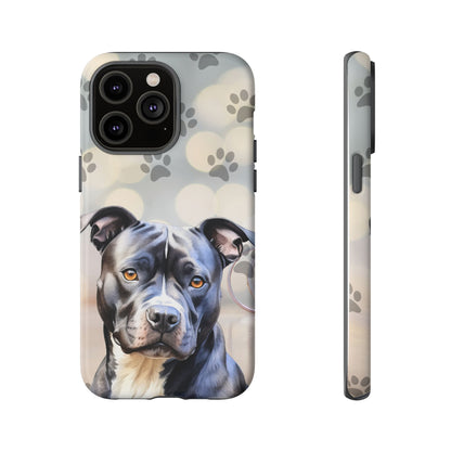 Staffordshire Bull Terrier by Tough Cases (Apple iPhone, Samsung Galaxy, and Google Pixel)