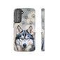 Siberian Husky Phone Cases by Tough Cases (Apple iPhone, Samsung Galaxy, and Google Pixel)