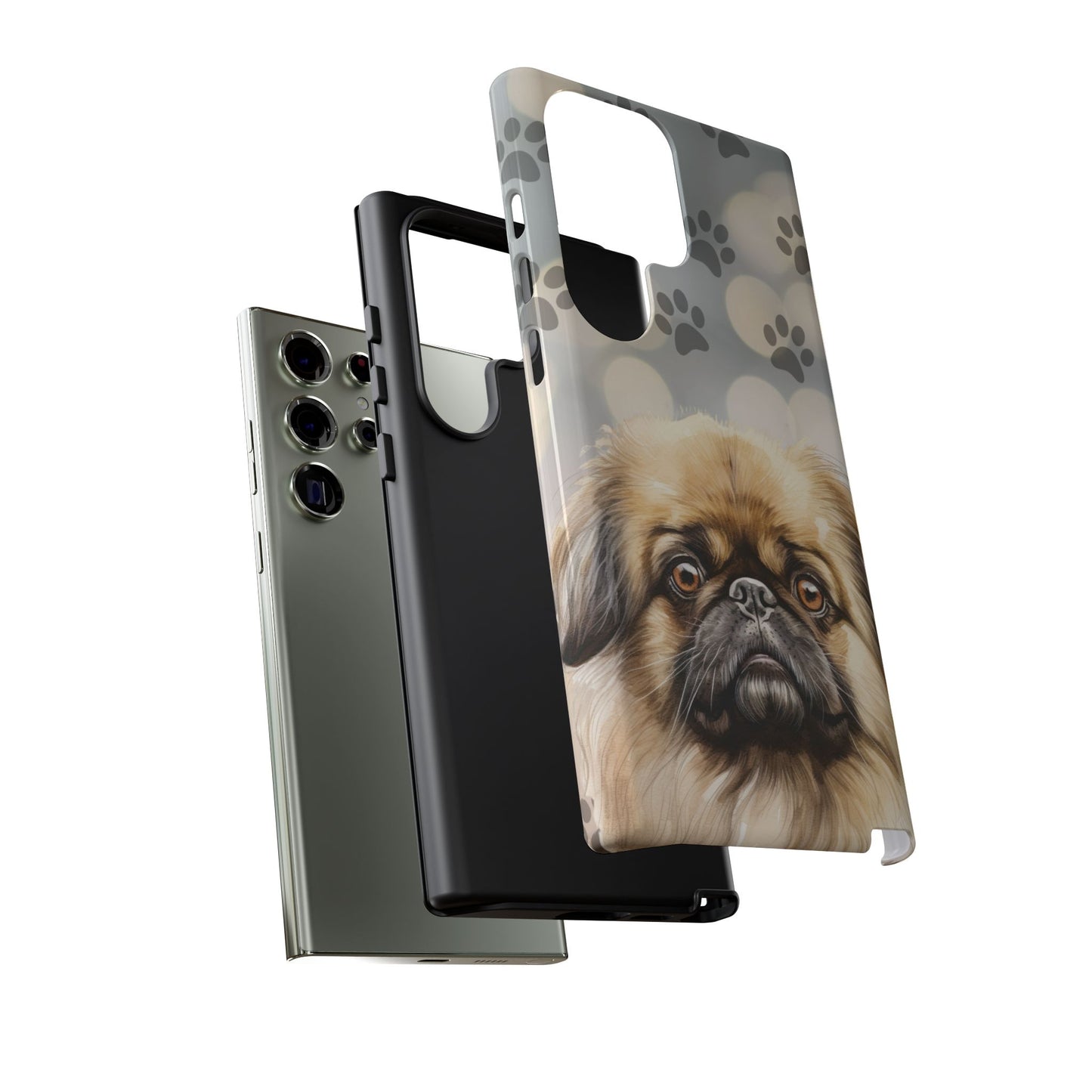 Pekingese by Tough Cases (Apple iPhone, Samsung Galaxy, and Google Pixel devices)