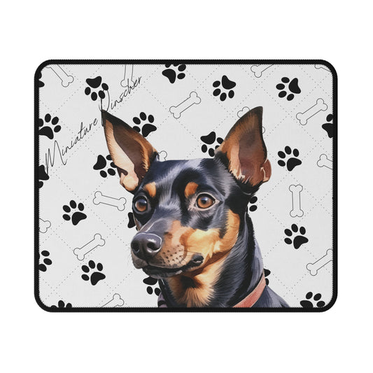 Miniature Pinscher Gaming Mouse Pad