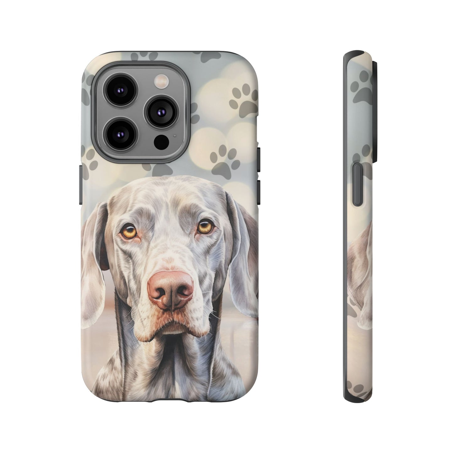 Weimaraner Phone Case by Tough Cases (Apple iPhone, Samsung Galaxy, and Google Pixel)