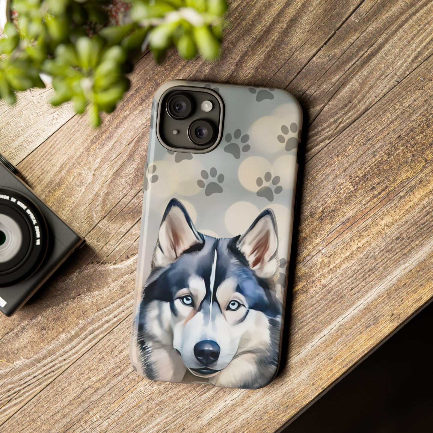 Siberian Husky Phone Cases by Tough Cases (Apple iPhone, Samsung Galaxy, and Google Pixel)