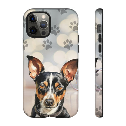 Rat Terrier by Tough Cases a (Apple iPhone, Samsung Galaxy, and Google Pixel)