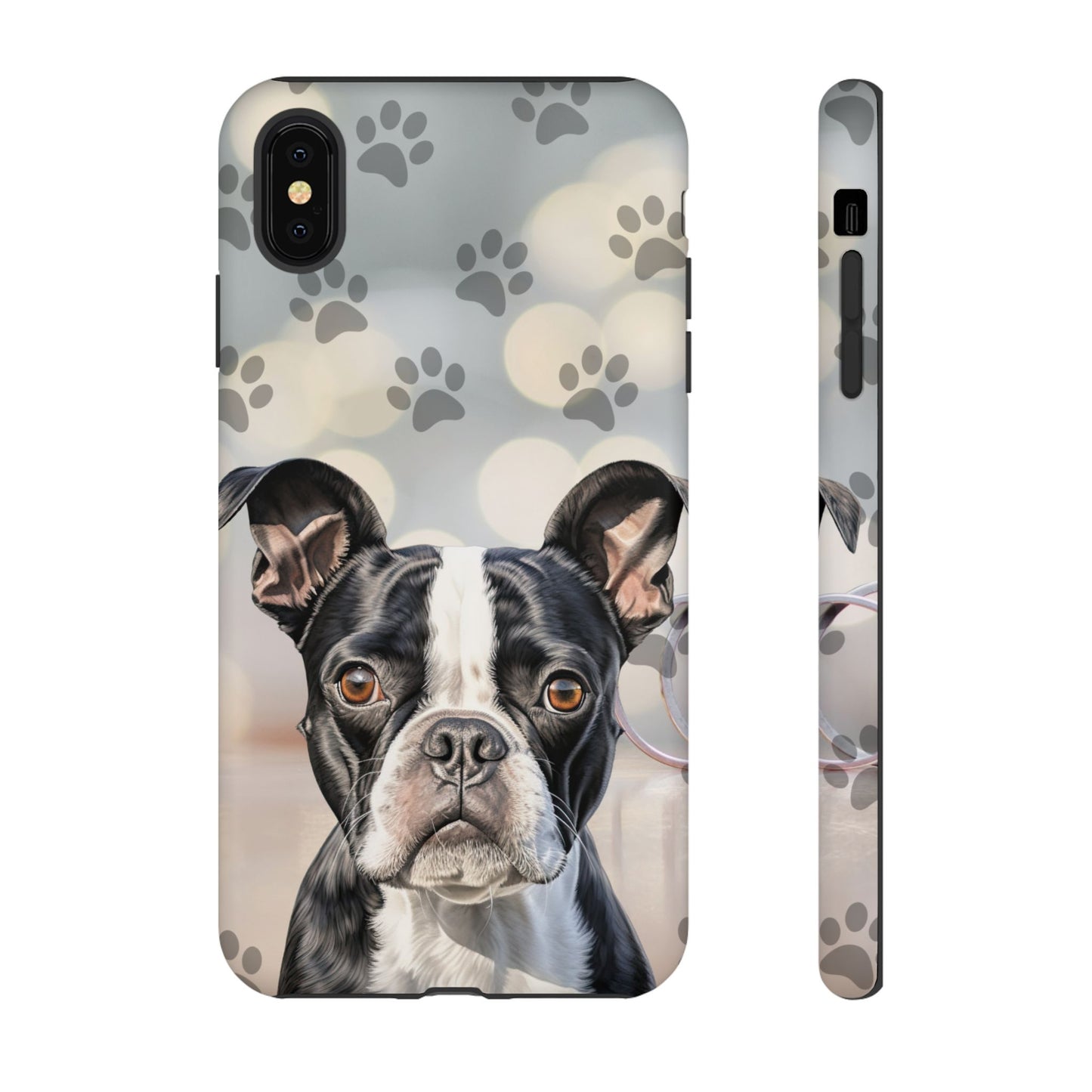 Boston Terrier Phone Case by Tough Cases (Apple iphone, Samsung galaxy, Google Pixel) Boston Terrier