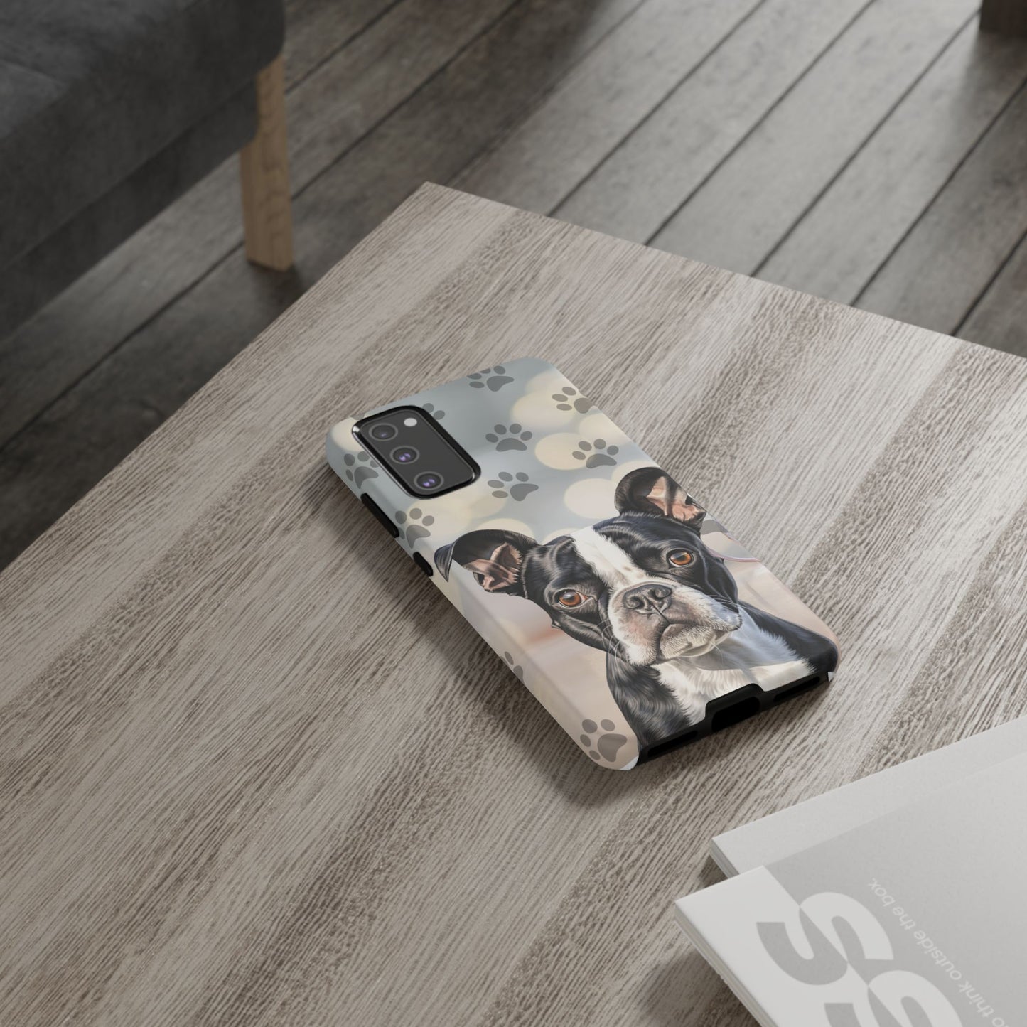 Boston Terrier Phone Case by Tough Cases (Apple iphone, Samsung galaxy, Google Pixel) Boston Terrier