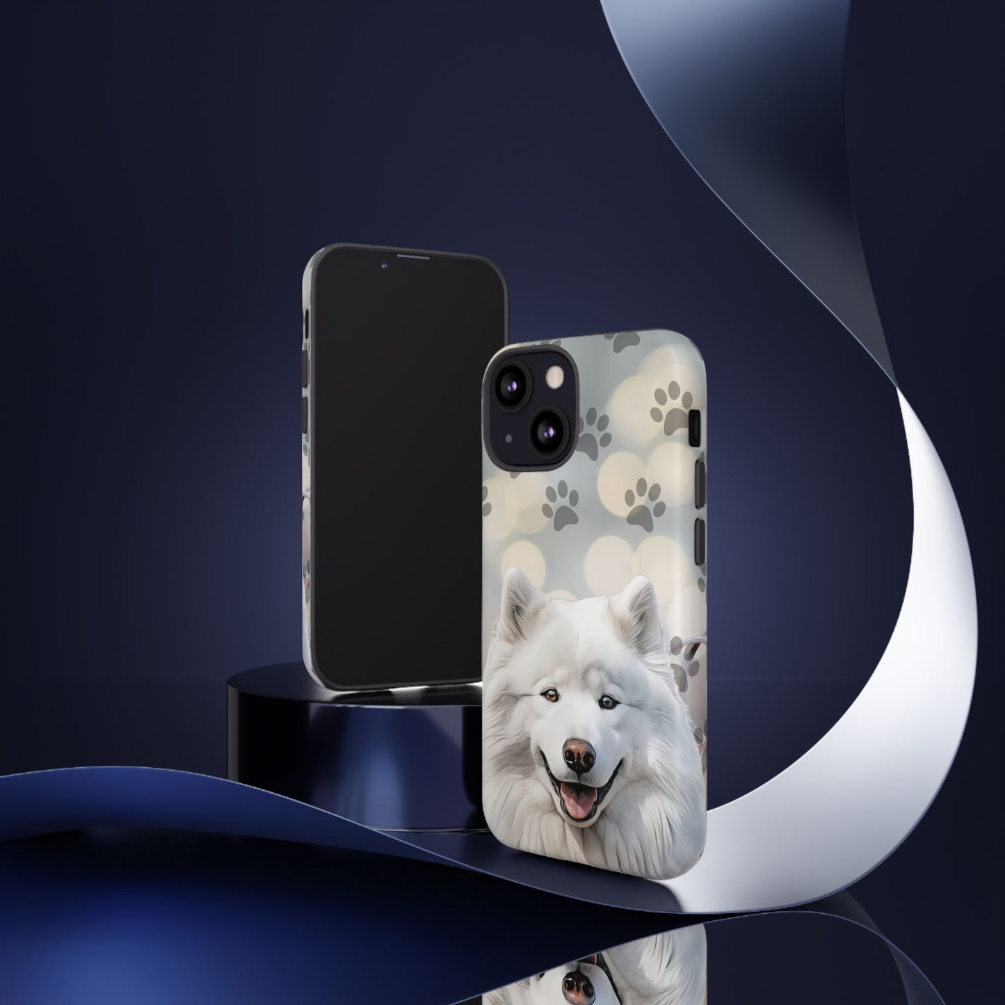 Samoyed Phone Case by Tough Cases (Apple iPhone, Samsung Galaxy, and Google Pixel)
