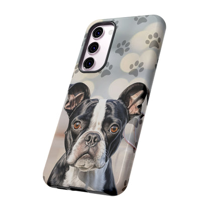 Boston Terrier Phone Case by Tough Cases (Apple iphone, Samsung galaxy, Google Pixel) Boston Terrier