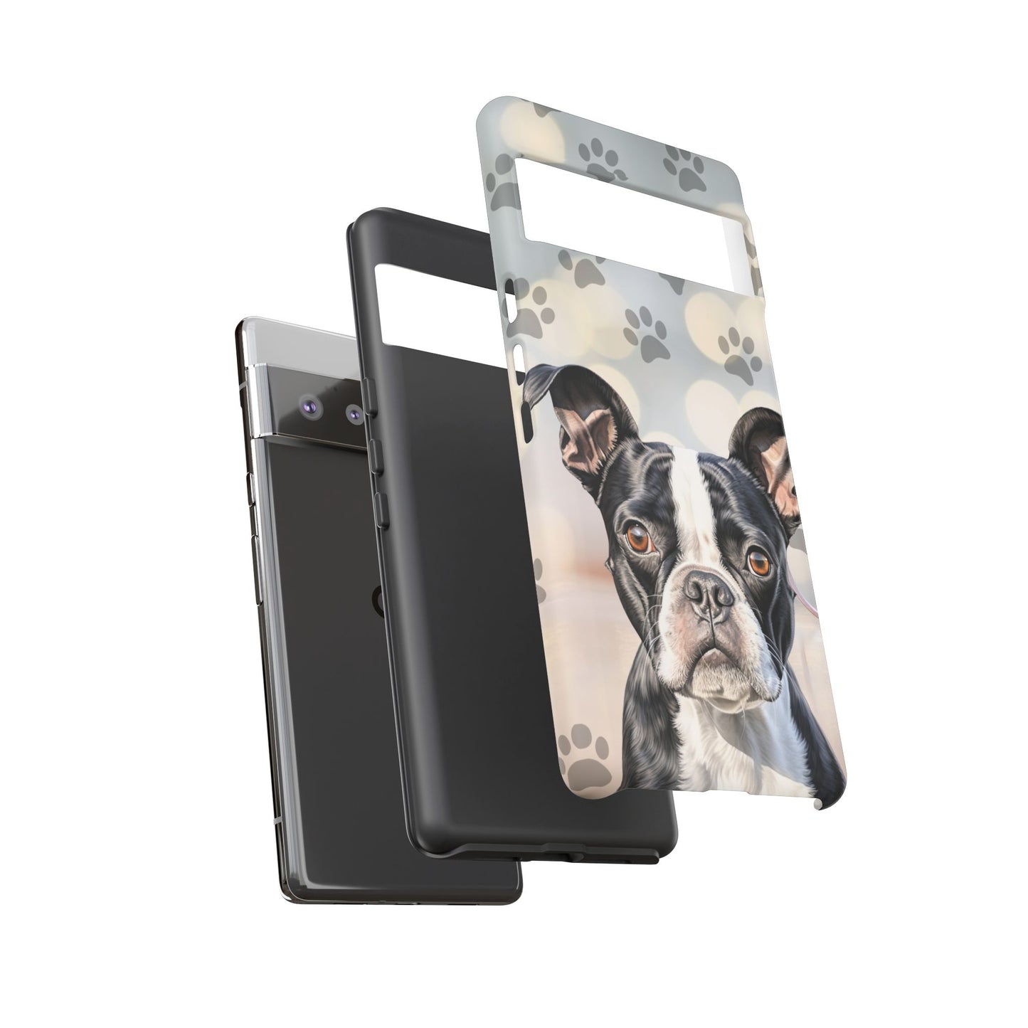 Boston Terrier Phone Case by Tough Cases (Apple iphone, Samsung galaxy, Google Pixel) Boston Terrier