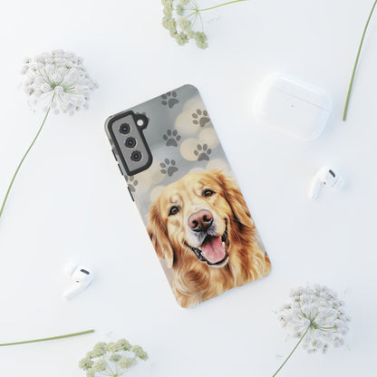 Golden Retriever Phone Case by Tough Cases (Apple iPhone, Samsung Galaxy, and Google Pixel)