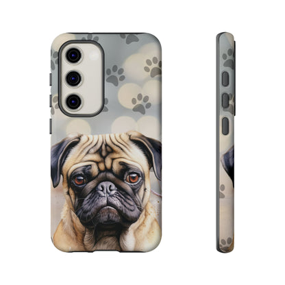 Pug Phone Case by Tough Cases (Apple iPhone, Samsung Galaxy, and Google Pixel)
