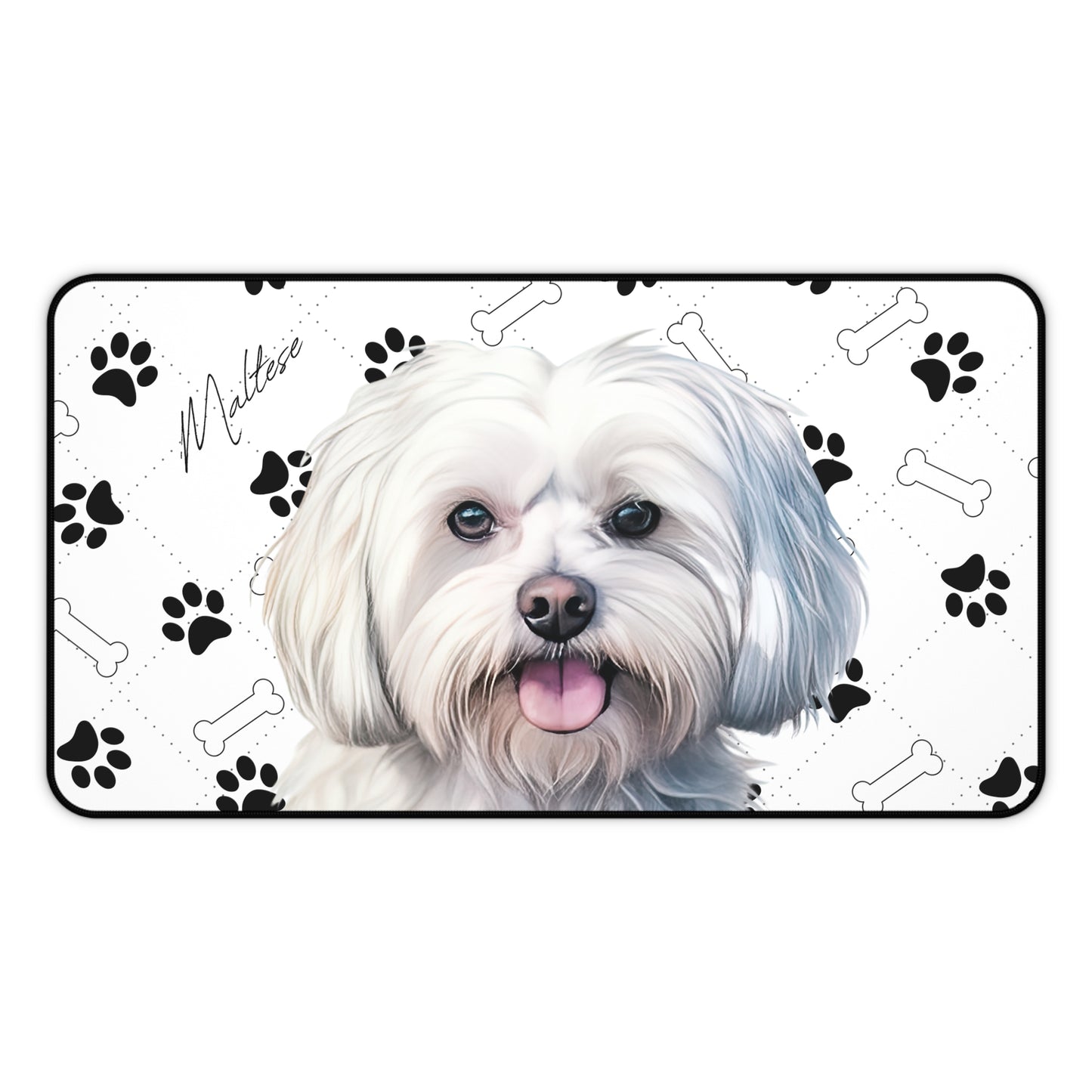 Maltese Desk Mat