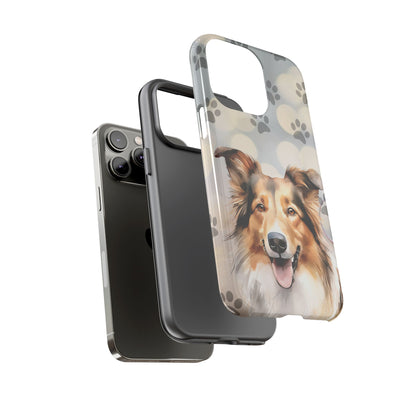 Collie Phone Case by Tough Cases (Apple iPhone, Samsung Galaxy, and Google Pixel)