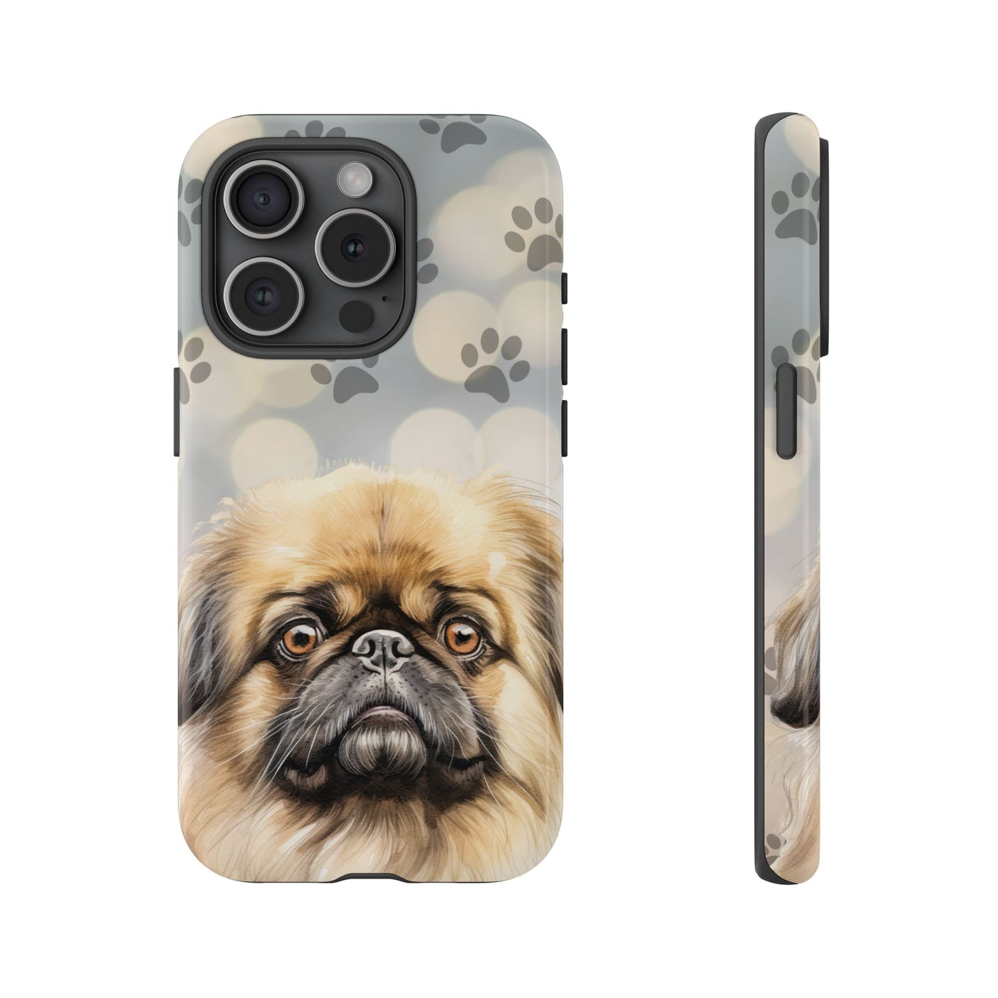 Pekingese by Tough Cases (Apple iPhone, Samsung Galaxy, and Google Pixel devices)