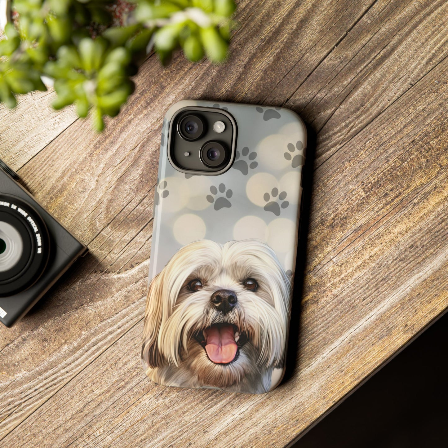 Lhasa Apso Phone Case by Tough Cases (Apple iPhone, Samsung Galaxy, and Google Pixel)