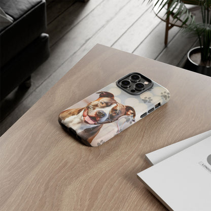 Phone Case by Tough Cases (Apple iphone, Samsung Galaxy, Google Pixel) Staffordshire Terrier