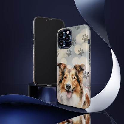 Collie Phone Case by Tough Cases (Apple iPhone, Samsung Galaxy, and Google Pixel)