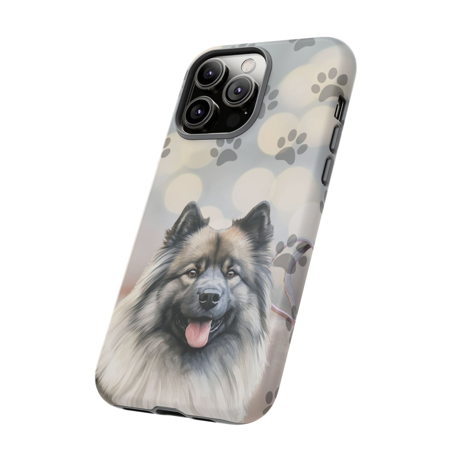 Keeshond Phone Case by Tough Cases ( Apple iPhone, Samsung Galaxy, and Google Pixel)