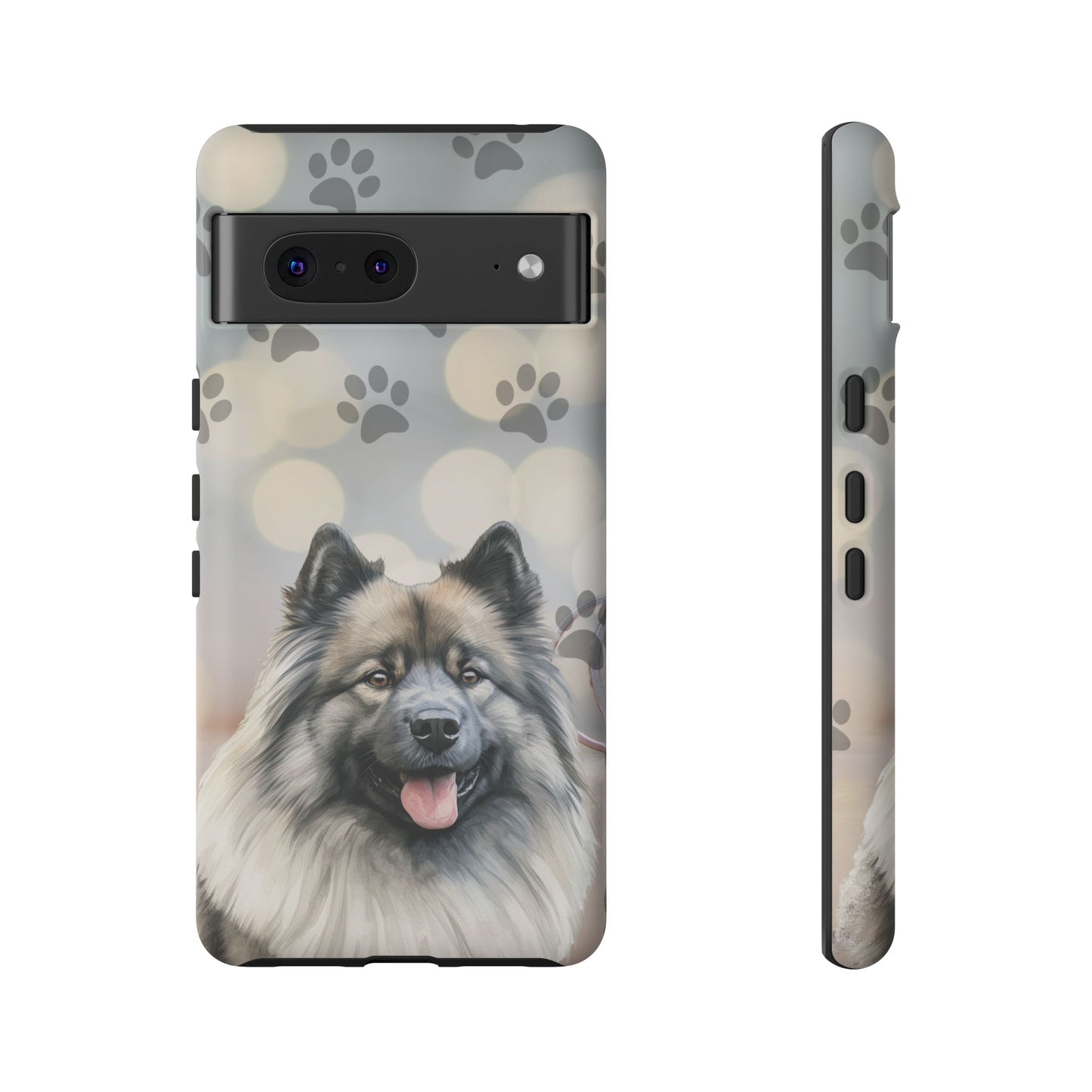 Keeshond Phone Case by Tough Cases ( Apple iPhone, Samsung Galaxy, and Google Pixel)