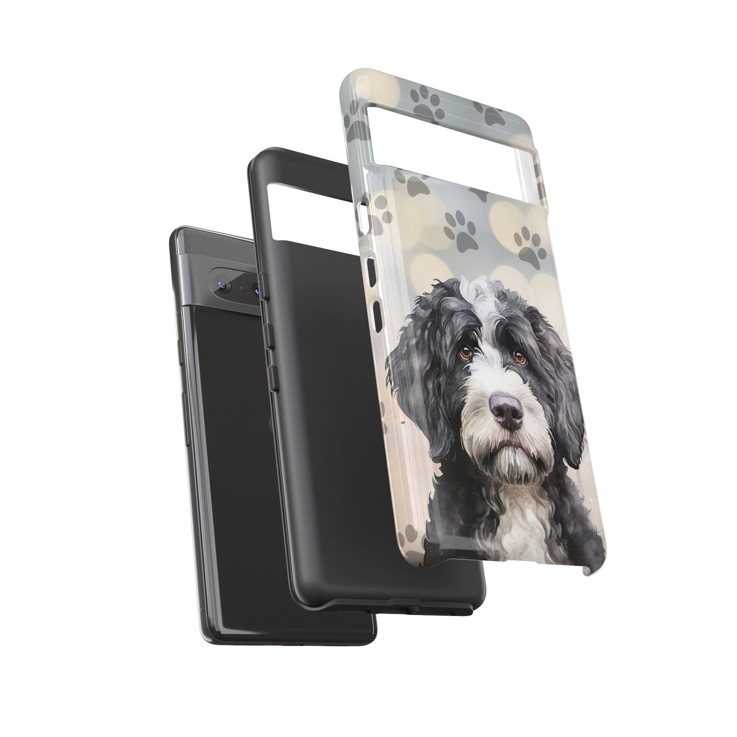Portuguese Water Dog by Tough Cases (Apple iPhone, Samsung Galaxy, and Google Pixel)