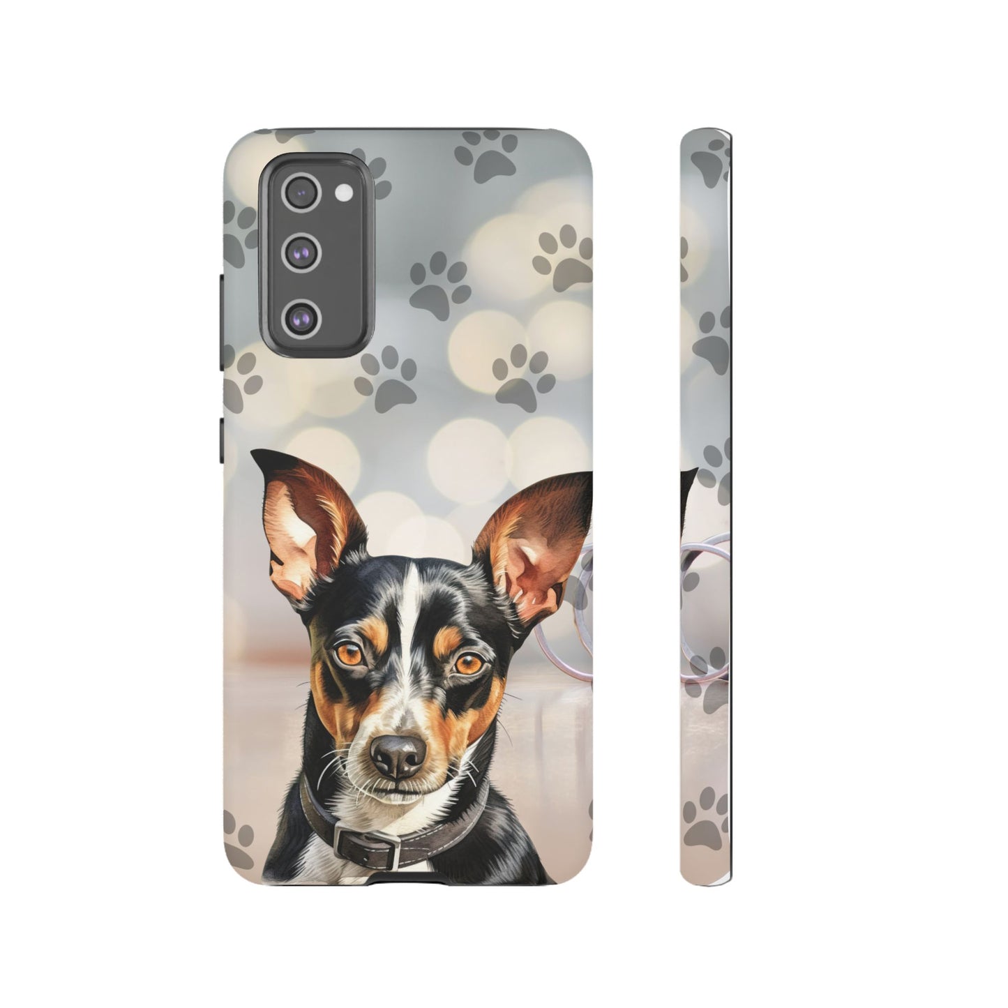 Rat Terrier by Tough Cases a (Apple iPhone, Samsung Galaxy, and Google Pixel)