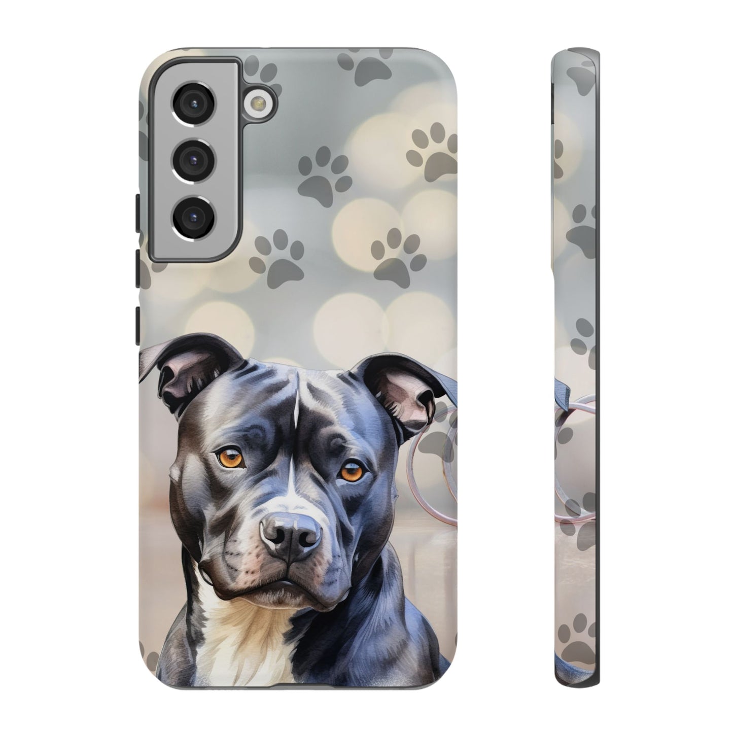 Staffordshire Bull Terrier by Tough Cases (Apple iPhone, Samsung Galaxy, and Google Pixel)
