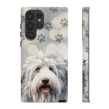 Old English Sheepdog by Tough Cases (Apple iPhone, Samsung Galaxy, and Google Pixel devices)