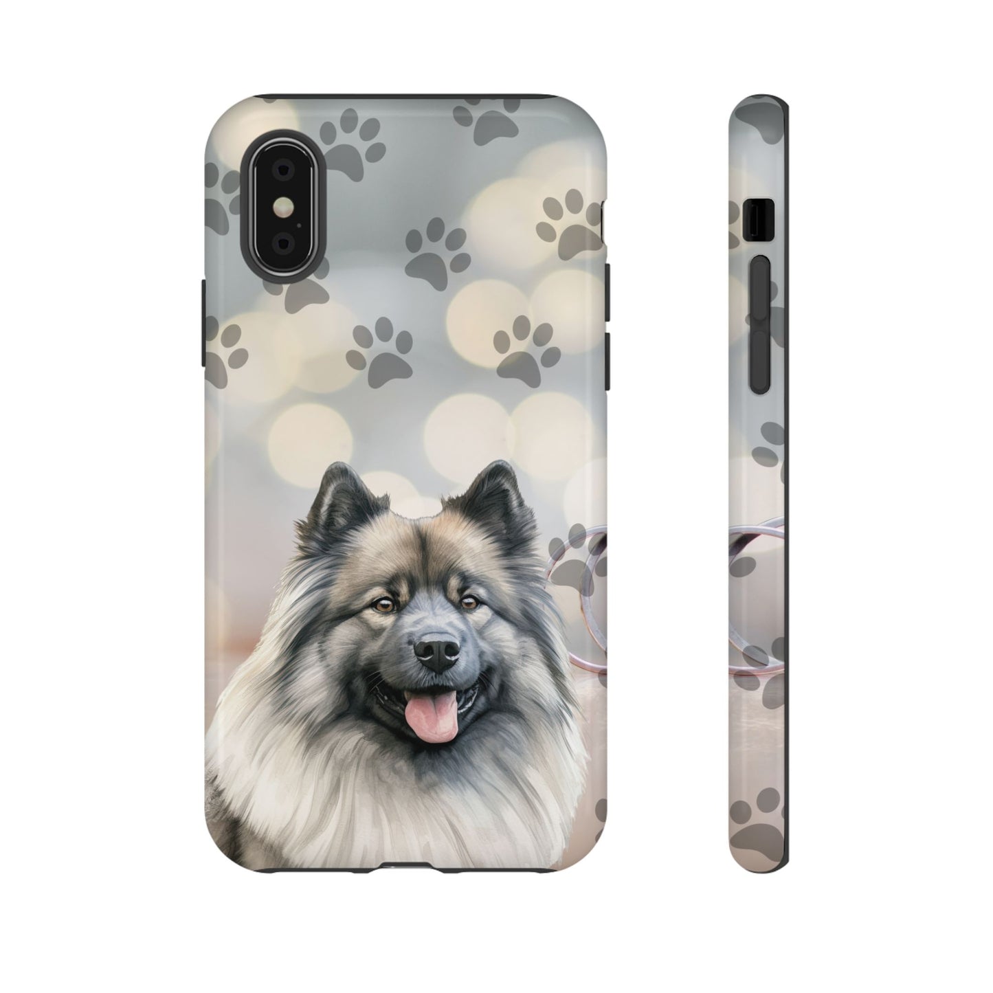 Keeshond Phone Case by Tough Cases ( Apple iPhone, Samsung Galaxy, and Google Pixel)