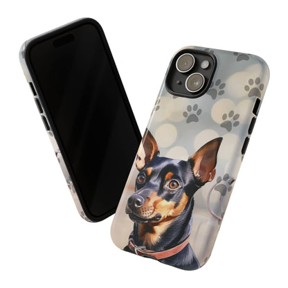 Miniature Pinscher by Tough Cases (Apple iPhone, Samsung Galaxy, and Google Pixel)