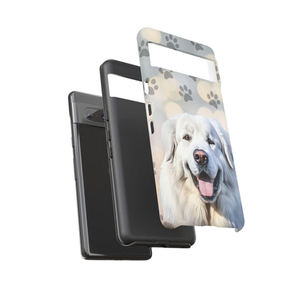 Great Pyrenees Phone Case by Tough Cases (Apple iPhone, Samsung Galaxy, and Google Pixel )