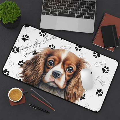 Cavalier King Charles Spaniel Desk Mat