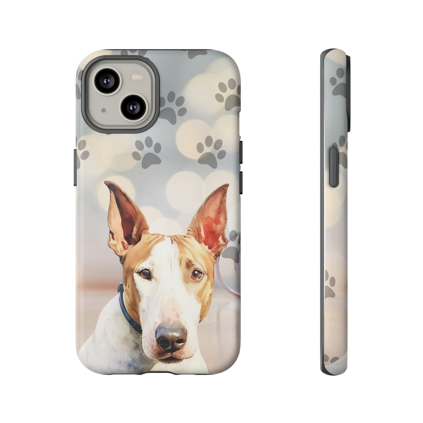 Bull Terrier Phone Case by Tough Cases (Apple iPhone, Samsung Galaxy, and Google Pixel)