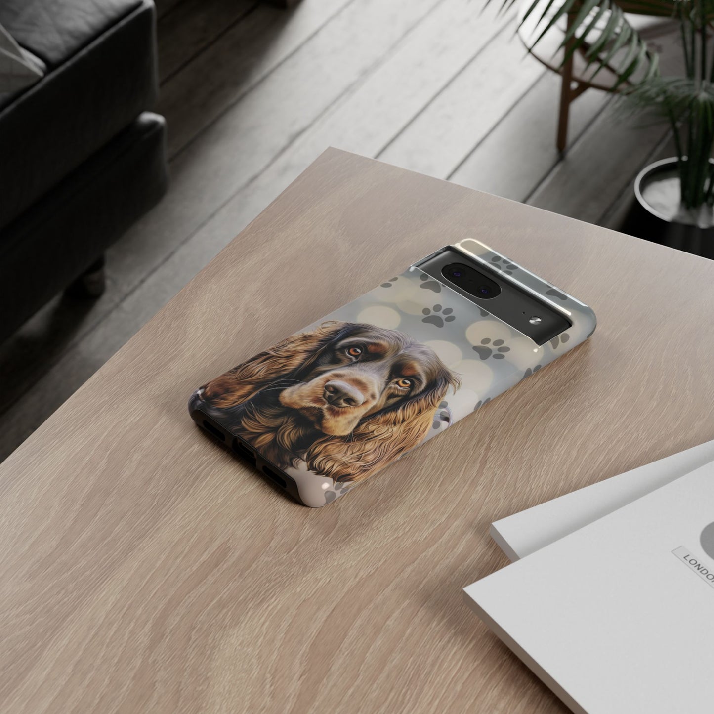 English Cocker Spaniel Phone Case by Tough Cases (Apple iPhone, Samsung Galaxy, and Google Pixel)
