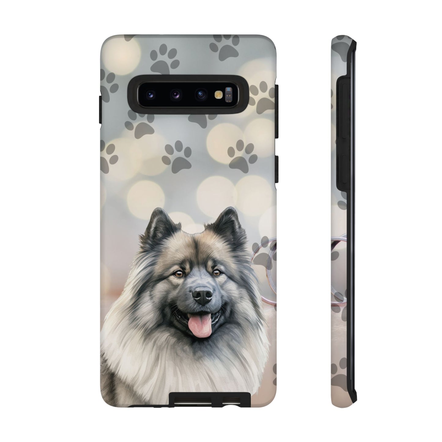 Keeshond Phone Case by Tough Cases ( Apple iPhone, Samsung Galaxy, and Google Pixel)