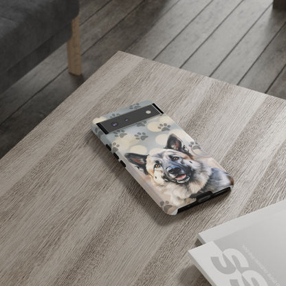 Norwegian Elkhound by Tough Cases (Apple iPhone, Samsung Galaxy, and Google Pixel)