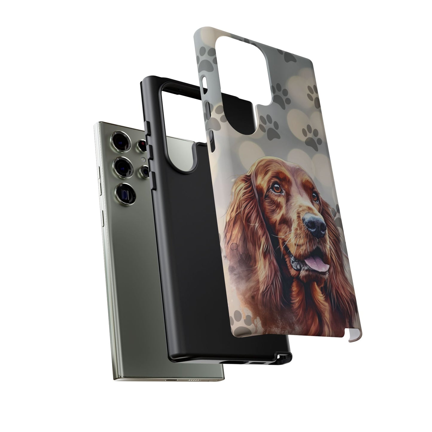 Irish Setter Phone Case by Tough Cases (Apple iPhone, Samsung Galaxy, and Google Pixel)