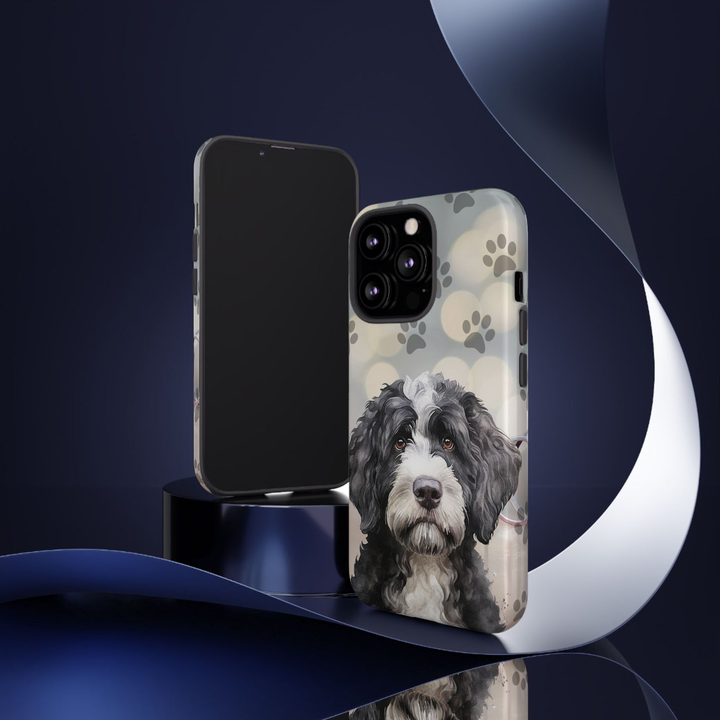 Portuguese Water Dog by Tough Cases (Apple iPhone, Samsung Galaxy, and Google Pixel)