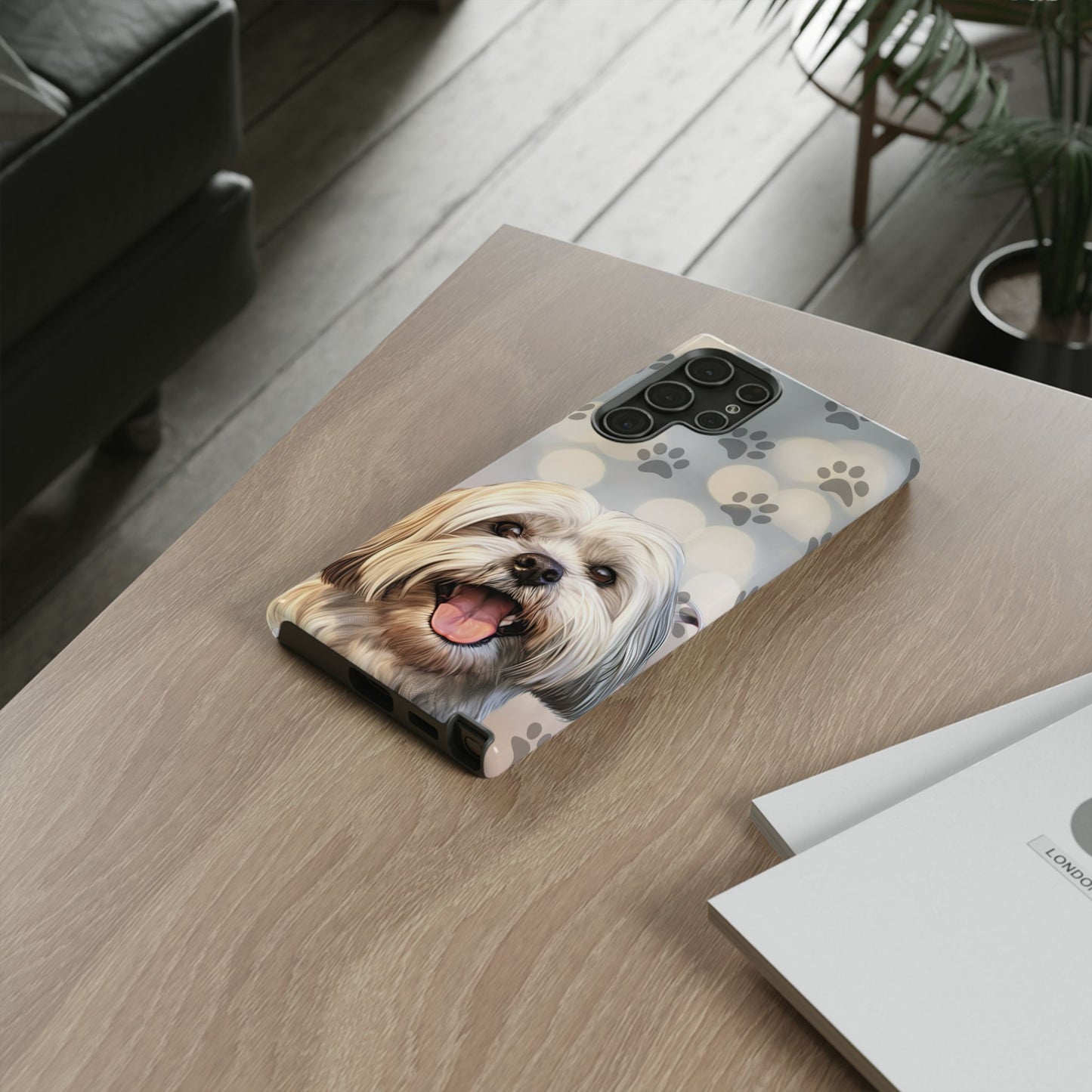 Lhasa Apso Phone Case by Tough Cases (Apple iPhone, Samsung Galaxy, and Google Pixel)
