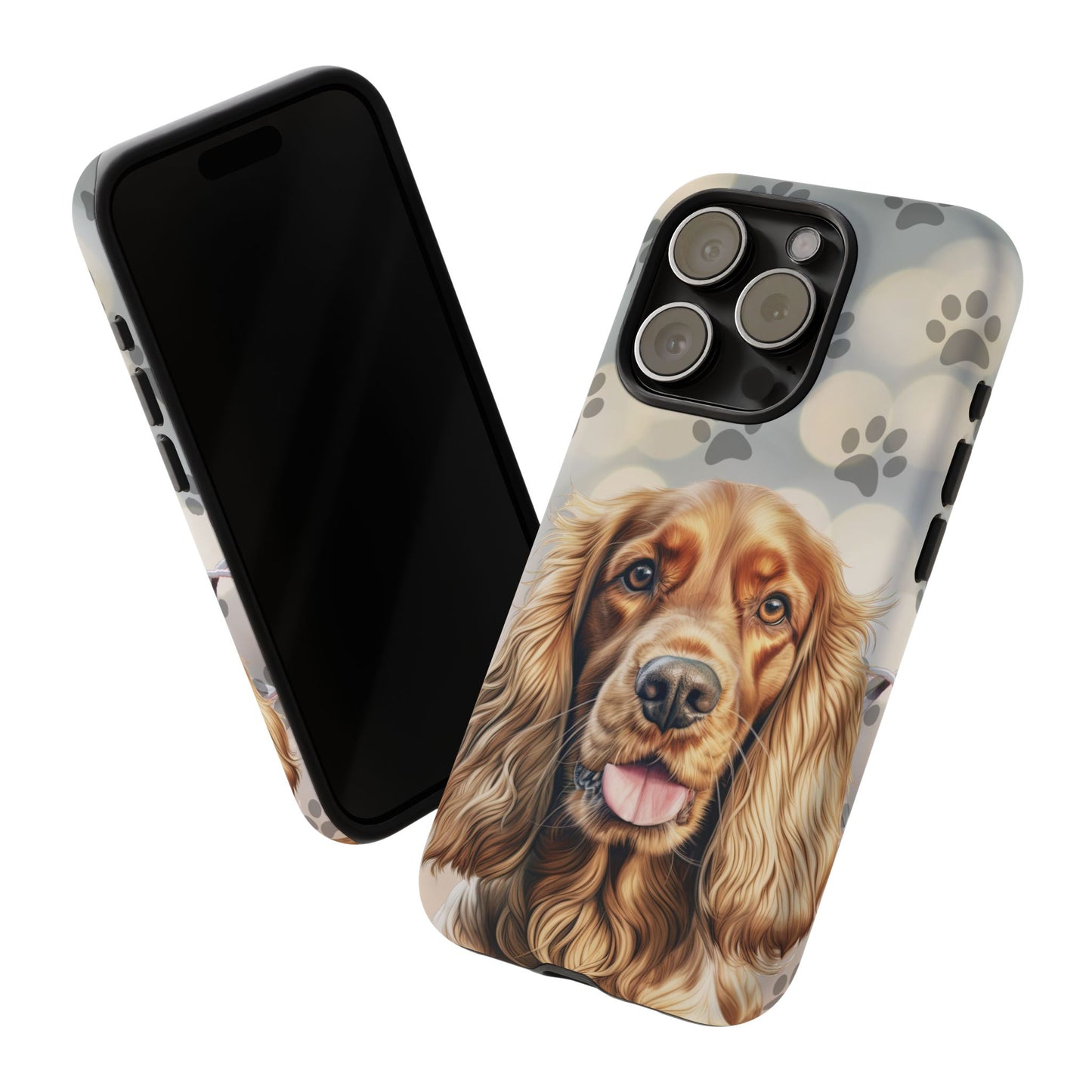 Cocker Spaniel Phone Case by Tough Cases (Apple iPhone, Samsung Galaxy, and Google Pixel)