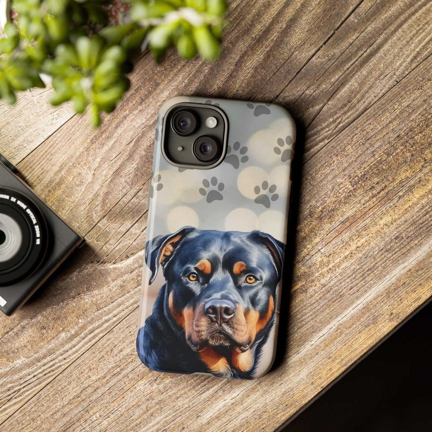 Rottweiler by Tough Cases (Apple iPhone, Samsung Galaxy, and Google Pixel)