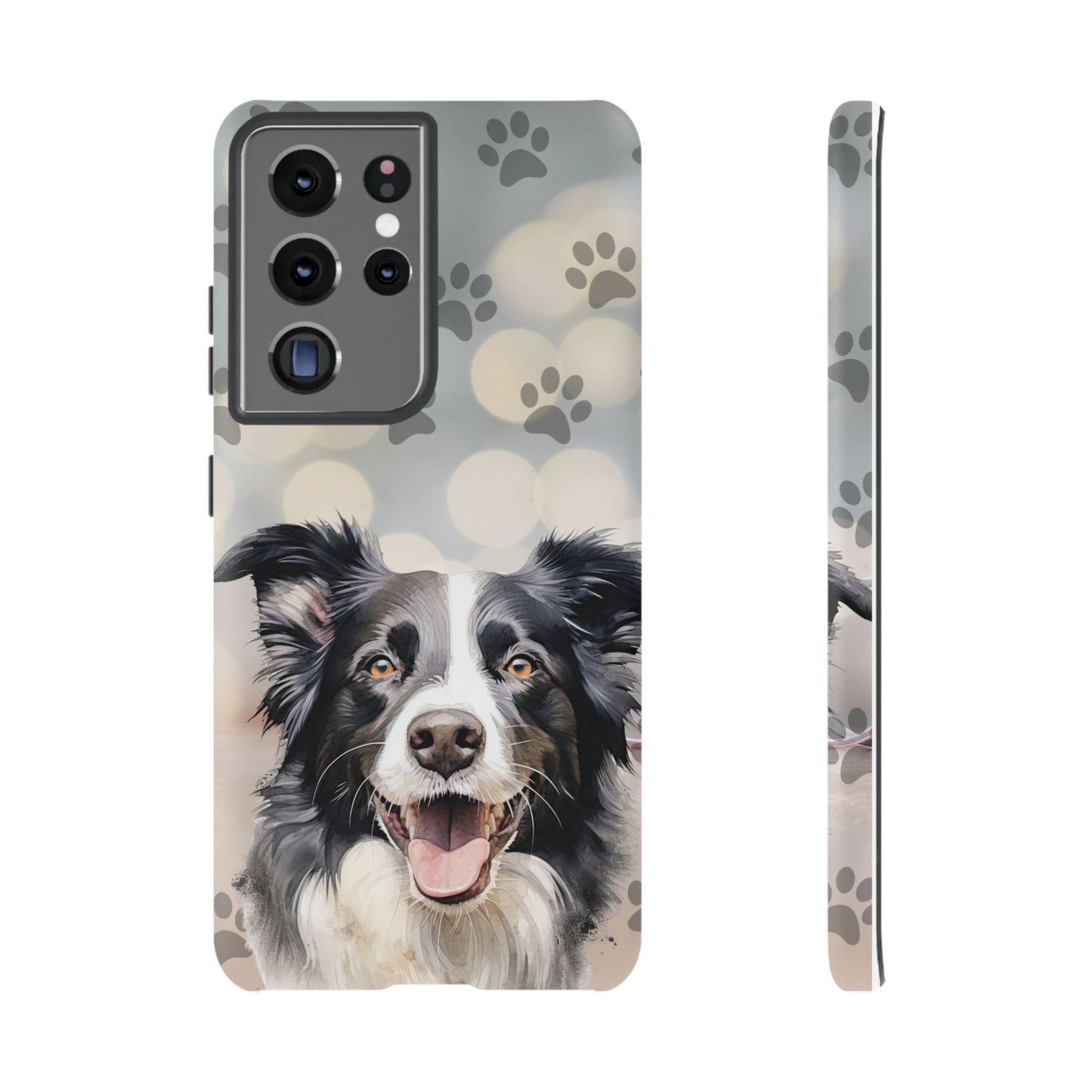 Border Collie Phone Case by Tough Cases (Apple iPhone, Samsung Galaxy, and Google Pixel)