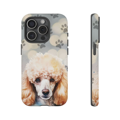 Poodle Phone Case by Tough Cases (Apple iPhone, Samsung Galaxy, and Google Pixel )